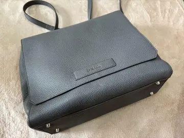 FURLA 블랙 가죽 숄더백