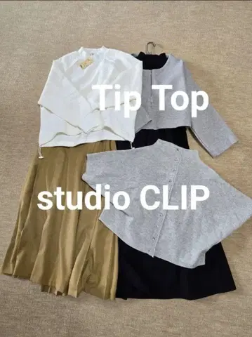 묶음 판매 여성용 의류 Tip Top studio CLIP