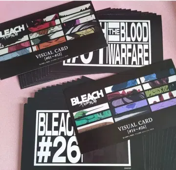 시간 한정 가격 BLEACH 천년혈전편 예고 비주얼 카드 세트