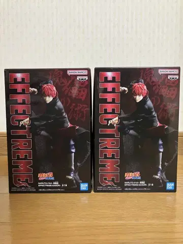 EFFECTREME 전갈 피규어 NARUTO 나루토 2체 세트