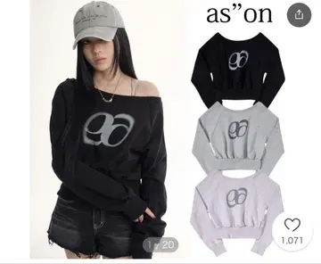 [ as'on ] MANDY SWEATSHIRT