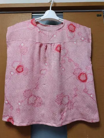 기모노 리메이크, 순수 실크,  튜닉