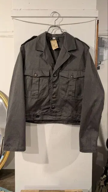 70년대 DEADSTOCK 네덜란드군 몰스킨 자켓