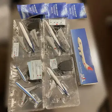 JAL ANA 항공기 모델 5기 세트