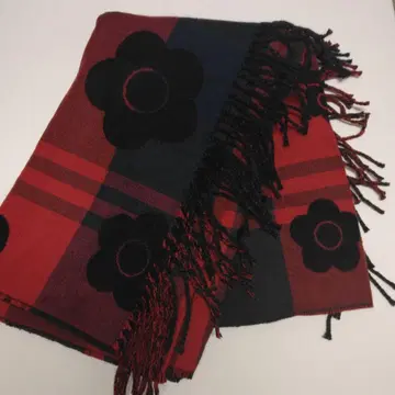 MARY QUANT 프린지 스톨 대형