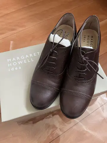 MARGARET HOWELL idea 레이스업 슈즈 브라운