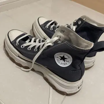 Converse All Star 네이비 통굽 스니커즈