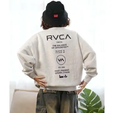RVCA 맨투맨 S 사이즈