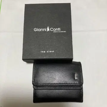 Gianni Conti 이탈리아 3단 폴더형 소가죽 지갑