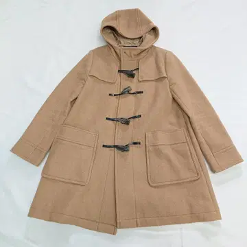 UNITED ARROWS 베이지 더플 코트 36