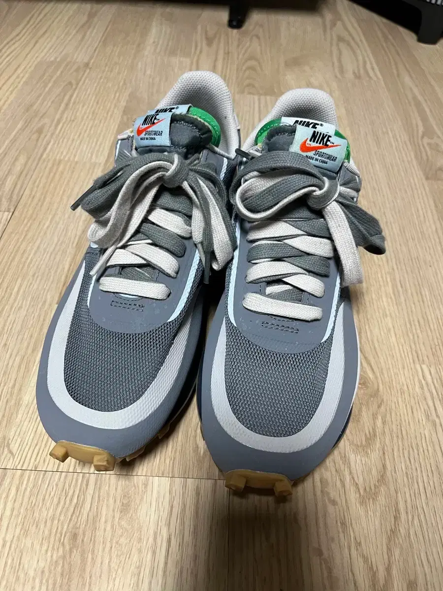 Nike Sacai Clot Cool Grey US7.5 255 size