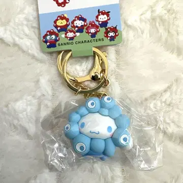 산리오 미야쿠미야쿠 시나모롤 마스코트 컬러 키링 간사이 만박