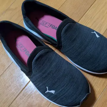 Puma SOFTFOAM+ 블랙 슬립온