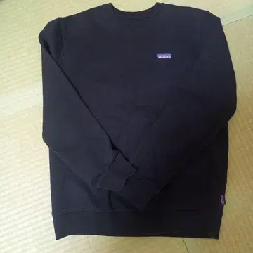 Patagonia 블랙 크루넥 트레이닝복