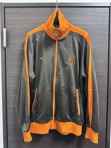 90s PUMA 트랙 자켓 넘버링 5 히트 유니온