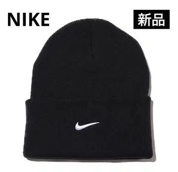 나이키 니트 모자 모자 NIKE 스우시 비니 니트 캡 자수 로고