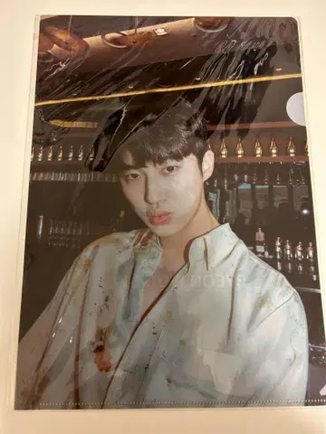 레어 일본 한정판 팝업 병우석 클리어 파일