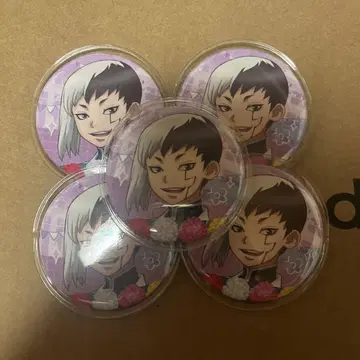Dr.STONE 아사기리 겐 축제 캔뱃지 5개