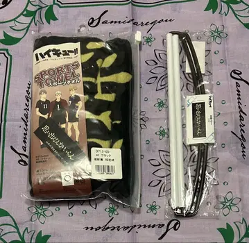 하이큐!! 이나리자키 스포츠 타월 응원 배너