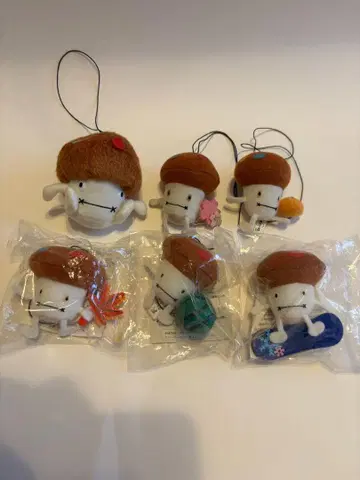 도코모다케 스트랩 6개 세트