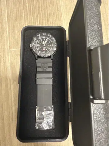 Luminox 3001 MILSPEC 블랙 손목시계