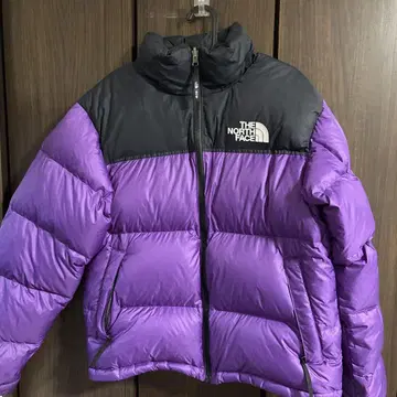 THE NORTH FACE 다운 자켓 퍼플/블랙