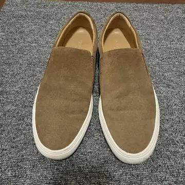 스웨이드 슬립온 남성 신발 캐주얼 25.0cm