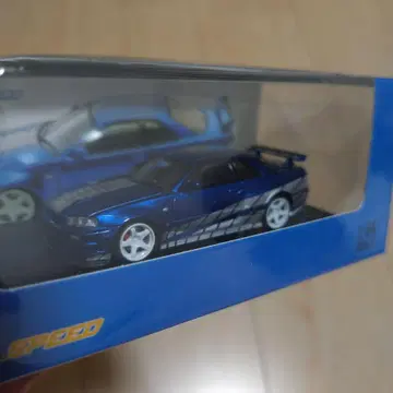 FAST&SPEED 1/64 R34GTR 파랑 1/64
