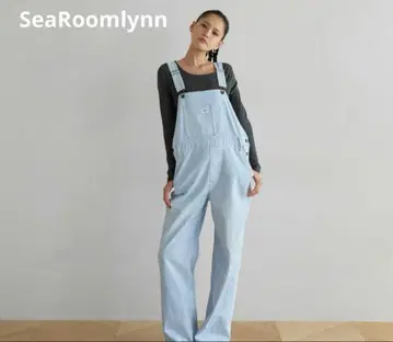 SeaRoomlynn 살파다이 Straight 데님 멜빵바지 M