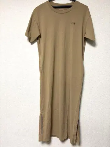 The North Face 베이지 티셔츠 원피스 반팔