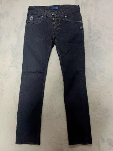지스타 로우 블랙 데님