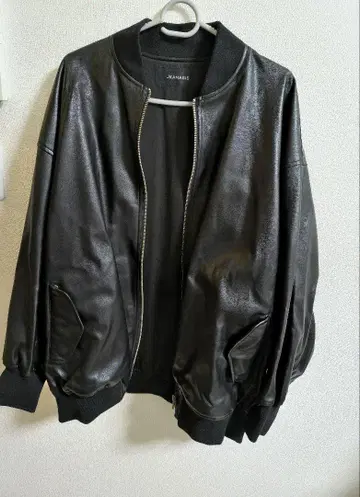 JEANASIS 비건 가죽 자켓 F 사이즈