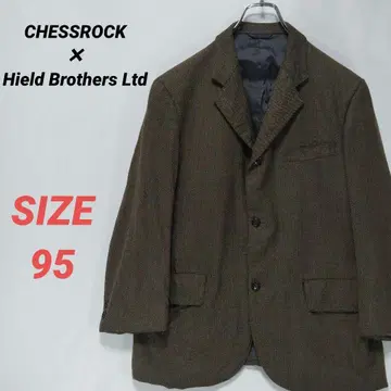 CHESSROCK 테일러드 자켓 헤링본 HIELD