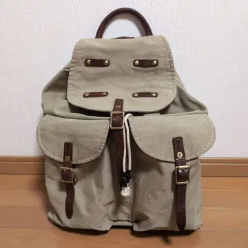 평생 소장! 절품 장인 마감 헤비 캔버스 레트로 캠핑 빈티지
