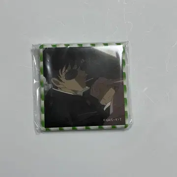 명탐정 코난 코난랜드 스퀘어 캔뱃지 마츠다 진페이