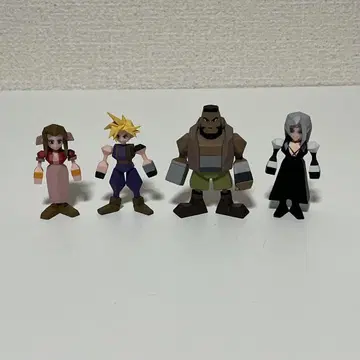 FF7R 파이널 판타지 7 출시 기념 제일복권 폴리곤 미니 피규어