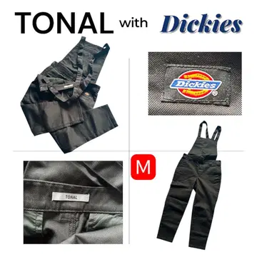 TONAL 콜라보 Dickies 오버롤 올인원 살로펫