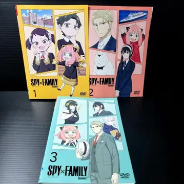 SPY x FAMILY 시즌 2 DVD 1~3권 세트 렌탈 DVD