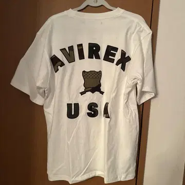 AVIREX USA 50주년 기념 T셔츠 화이트
