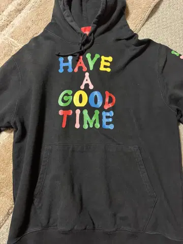 have a good time ( hoodie ) 블랙