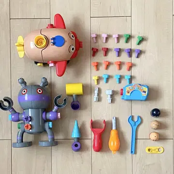 호빵맨 조립 DIY 나사나사 호빵맨호 다다단