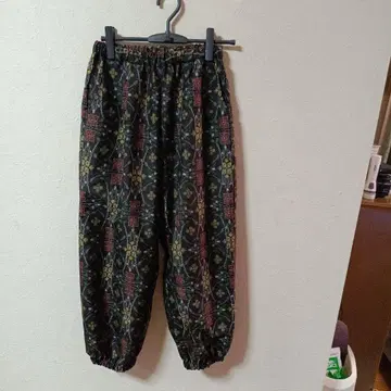 오시마 명주 기모노 리메이크#몽페 팬츠