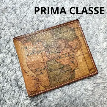 PRIMA CLASSE 플리마클라세 접이식 지갑 PVC x 가죽