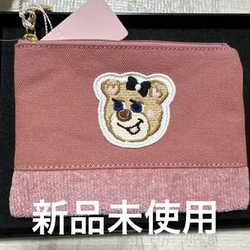 페이러 올드 테디 걸 와펜 파우치 미사용 새상품