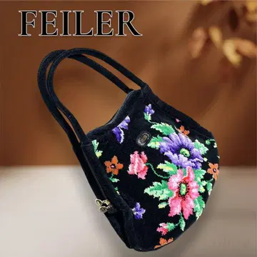 [ 새상품급 ] FEILER 페이러 핸드백 꽃무늬