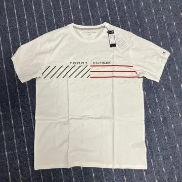 TOMMY HILFIGER 화이트 T셔츠 L 새상품
