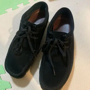 Clarks 클락스 왈라비 고어텍스 블랙 스웨이드 UK8 26.0