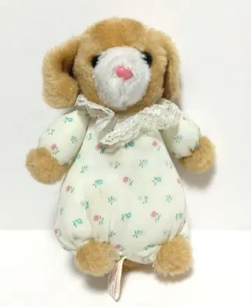 뮤직 애니멀 봉제 인형 레트로 개? 토끼? 애니멀 동물