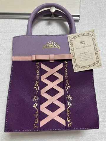 새상품 택 포함 치하루 시마무라 디즈니 라푼젤 숄더백