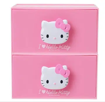 헬로키티 스태킹 체스트 2개